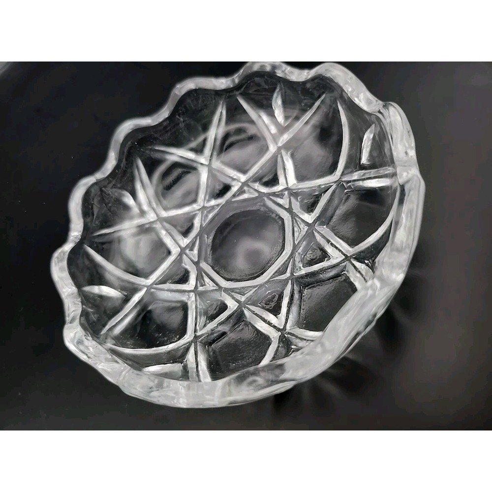Vintage European Crystal Candy‎ Dish, No Lid, Heirloom Collection Pot Pourri